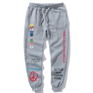 TRAVIS SCOTT- “Wish You Were Here Sweatpants”